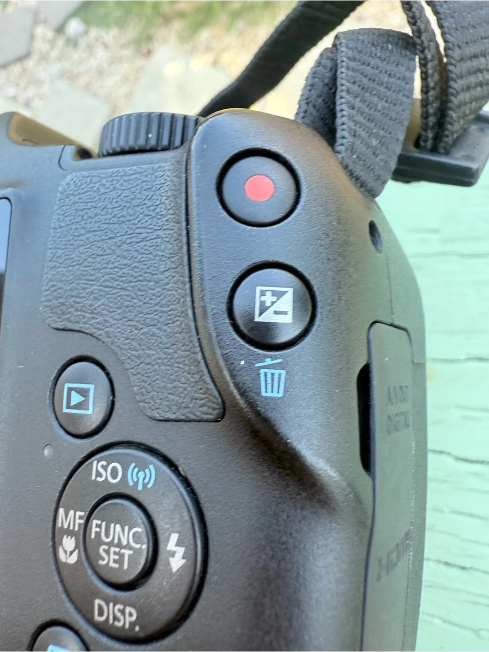 Canon Black Compact Camera with Tripod Mount